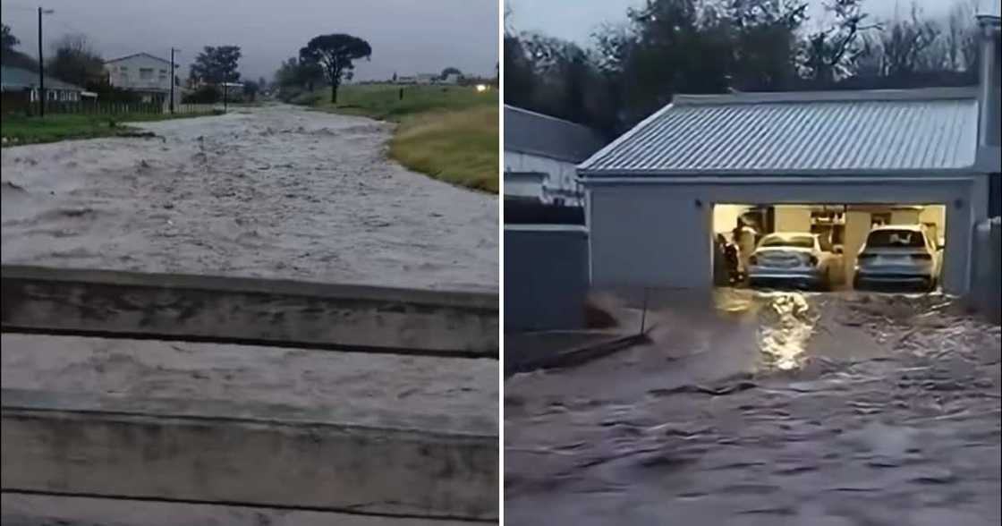 Heavy rains cause destruction to roads and infrastructure in the City of Cape Town Heavy rains cause destruction to roads and infrastructure in the City of Cape Town