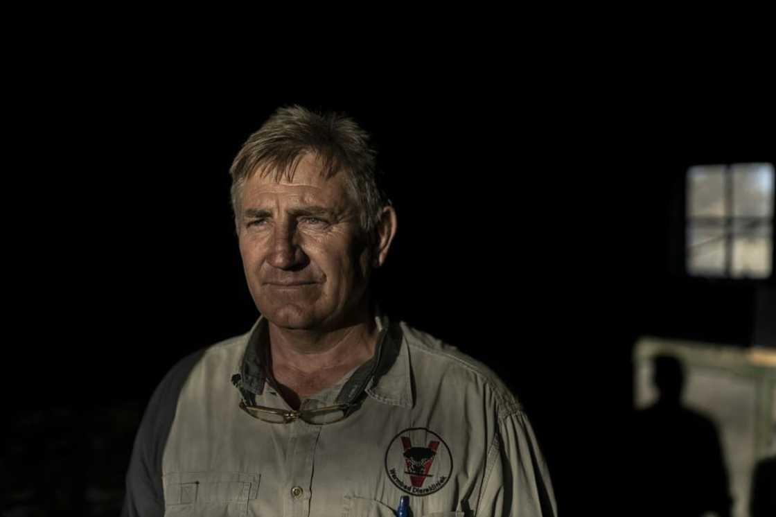 Rhino defender: Veterinarian Pierre Bester Rhino defender: Veterinarian Pierre Bester
