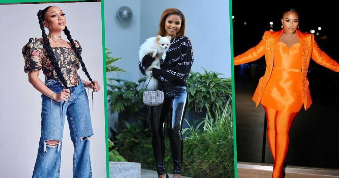 South African actresses Thando Thabethe, Khanya Mkangisa, and Boity Thulo are proud Pomeranian pup lovers. South African actresses Thando Thabethe, Khanya Mkangisa, and Boity Thulo are proud Pomeranian pup lovers.