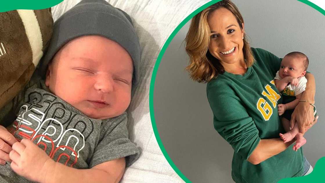 Dianna Russini and Kevin Goldschmidt's son