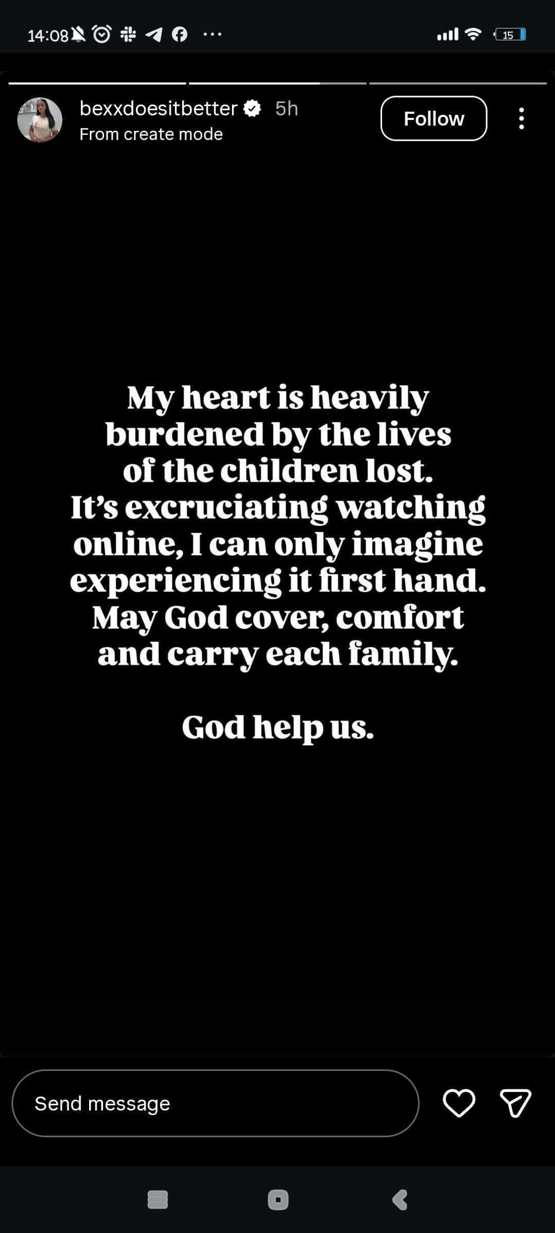 Thobeka Majozi reacts to tragic Vaal crash