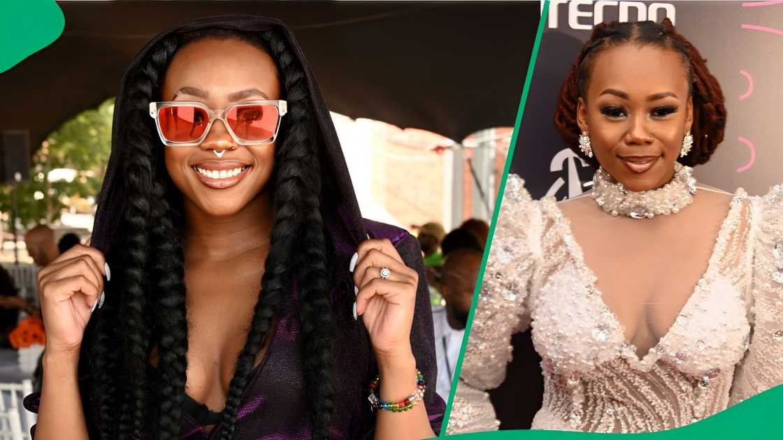 Bontle Modiselle stuns in London Bontle Modiselle stuns in London