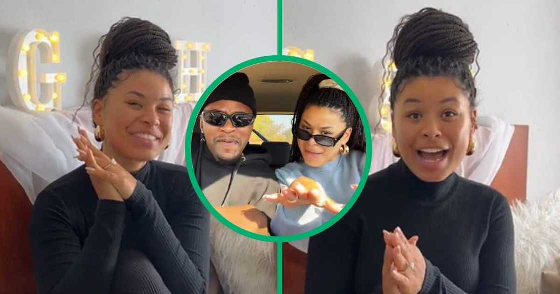 A TikTok video shows a man's fiance learning Sepedi for him A TikTok video shows a man's fiance learning Sepedi for him