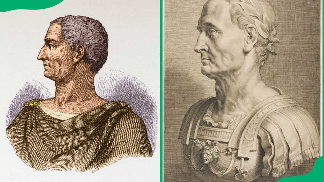 Portraits of Julius Caesar Portraits of Julius Caesar