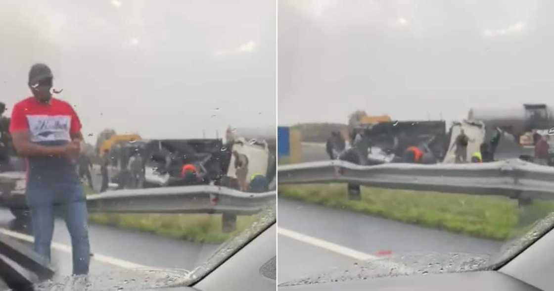 “Even Rain Doesn’t Stop Them”: Cash in Transit Heist Leaves Two Vehicles on Fire “Even Rain Doesn’t Stop Them”: Cash in Transit Heist Leaves Two Vehicles on Fire