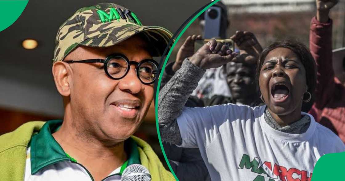 Dali Mpofu is facing scrutiny for diverting from the MK position on illegal immigrants Dali Mpofu is facing scrutiny for diverting from the MK position on illegal immigrants