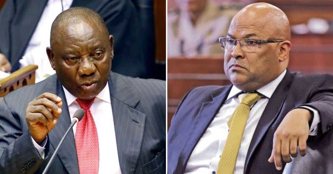 Arthur Fraser, trends, praised, exposing, Farmgate, president Cyril Ramaphosa Arthur Fraser, trends, praised, exposing, Farmgate, president Cyril Ramaphosa