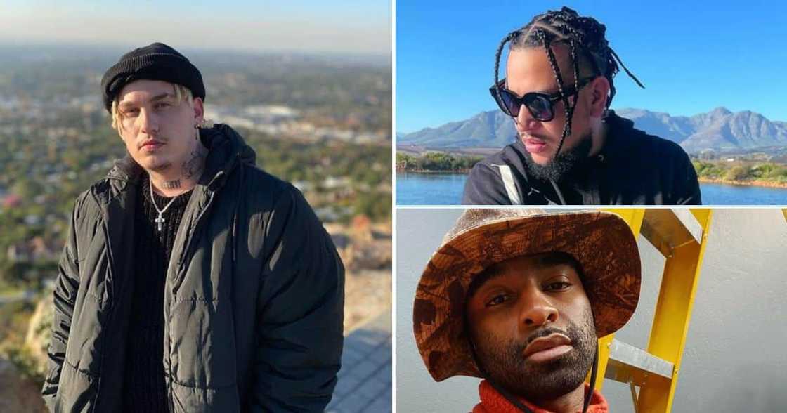 Costa Titch, AKA and Riky Rick collaborated on 'Nkalakatha Remix' Costa Titch, AKA and Riky Rick collaborated on 'Nkalakatha Remix'