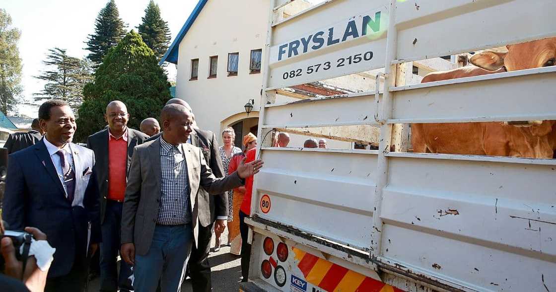 Julius Malema & King Goodwill Zwelithini Julius Malema & King Goodwill Zwelithini