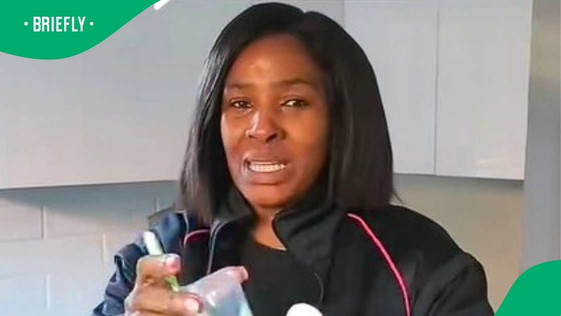 Mbali Nhlapo solves lint problem Mbali Nhlapo solves lint problem