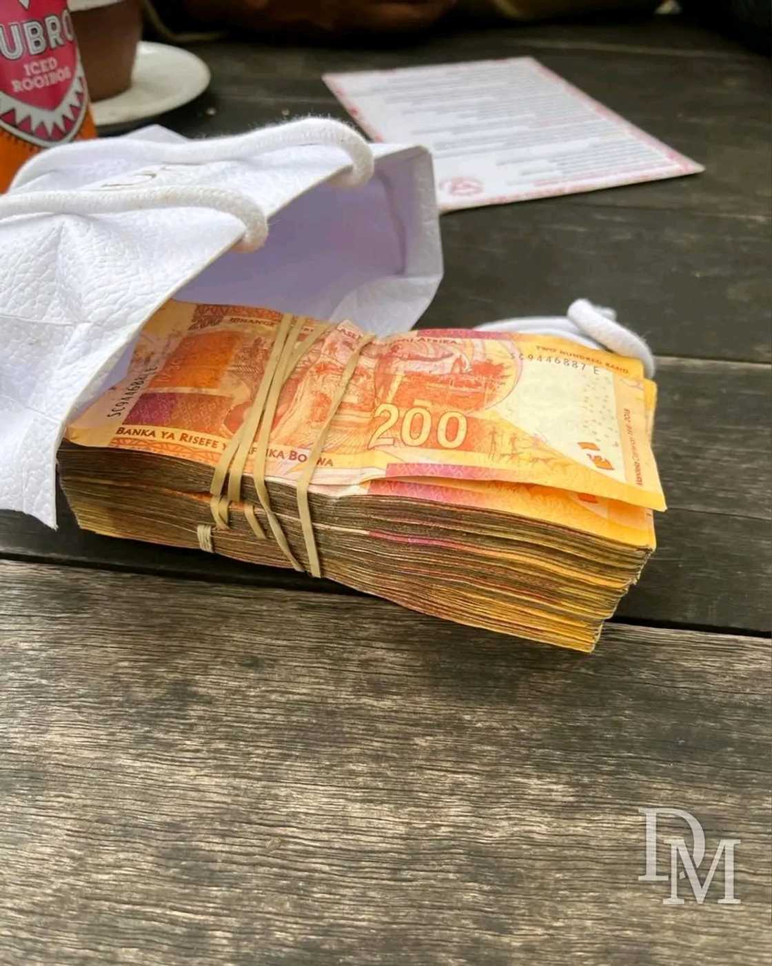 IDT CEO Tebogo Malaka produced a wad of cash in an attempt to bribe a journalist