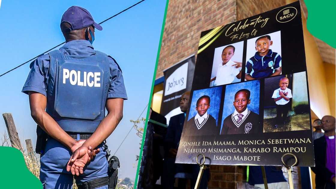 Five children were laid to rest as tensions remain high in Naledi.