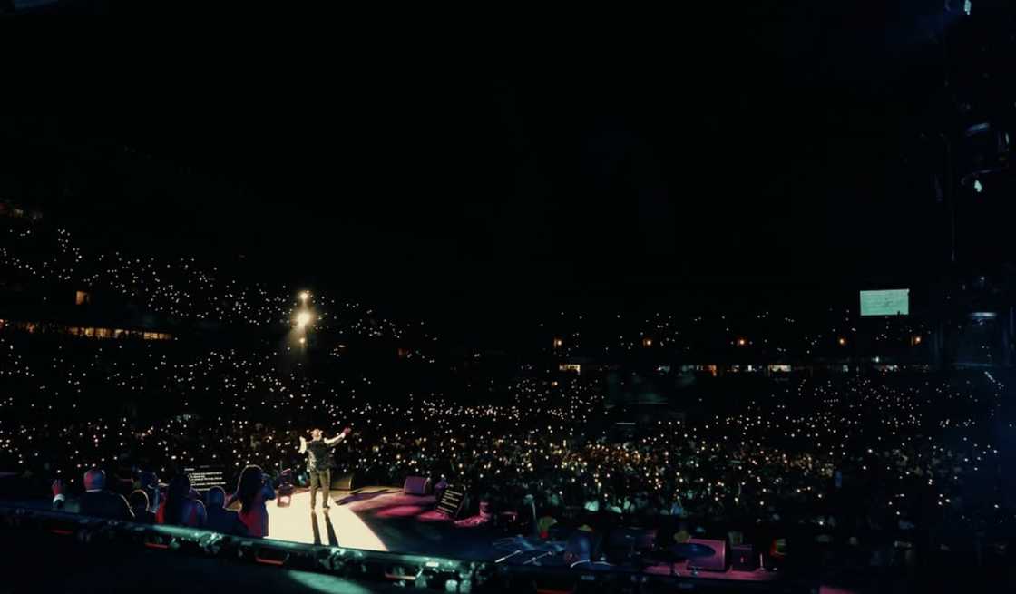 Cassper Nyovest did not fill up the Toyota Stadium