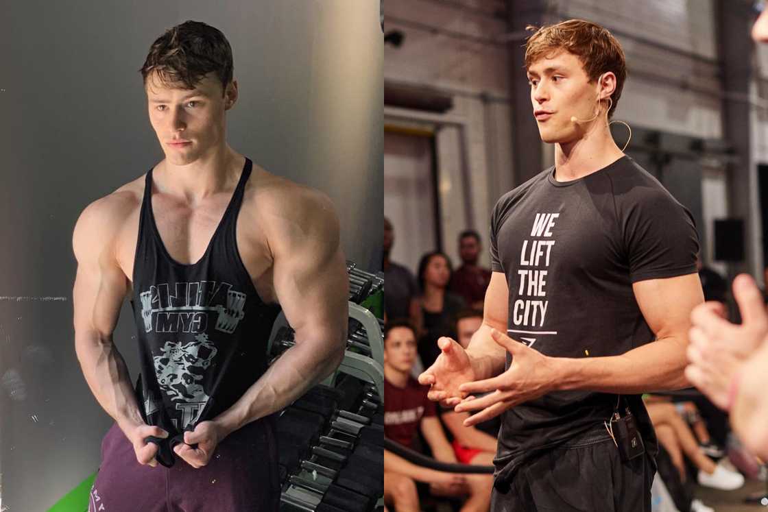 Fitness instructor David Laid Fitness instructor David Laid