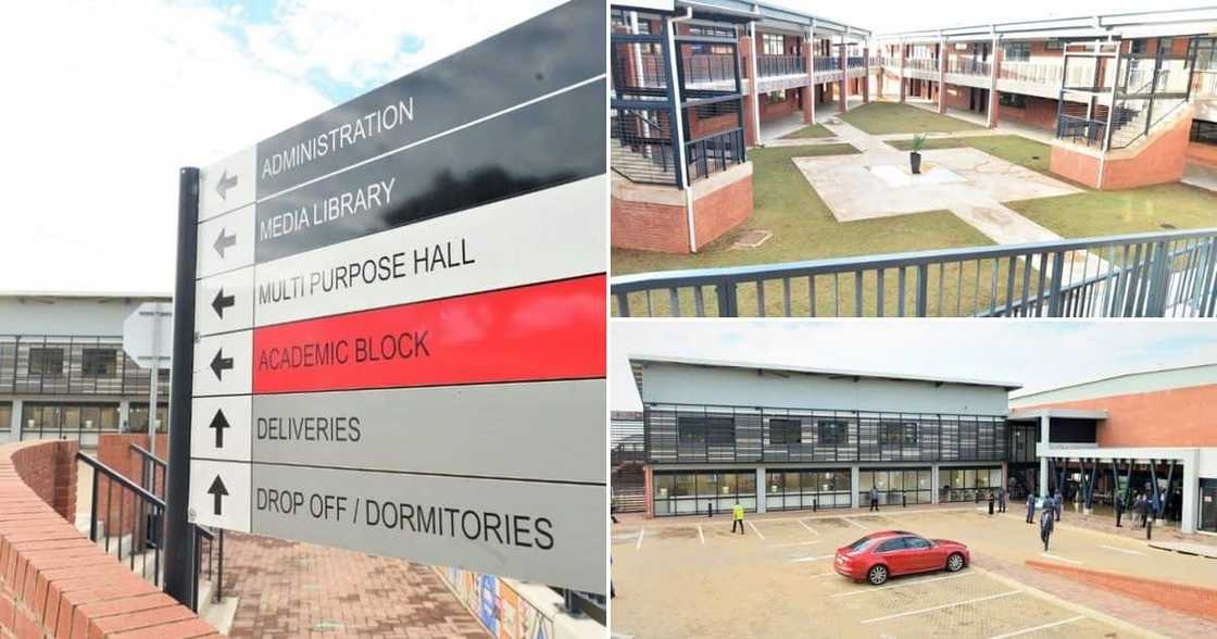 Government Unveils R255m State-of-the-Art School, SA Reacts to Pics Government Unveils R255m State-of-the-Art School, SA Reacts to Pics
