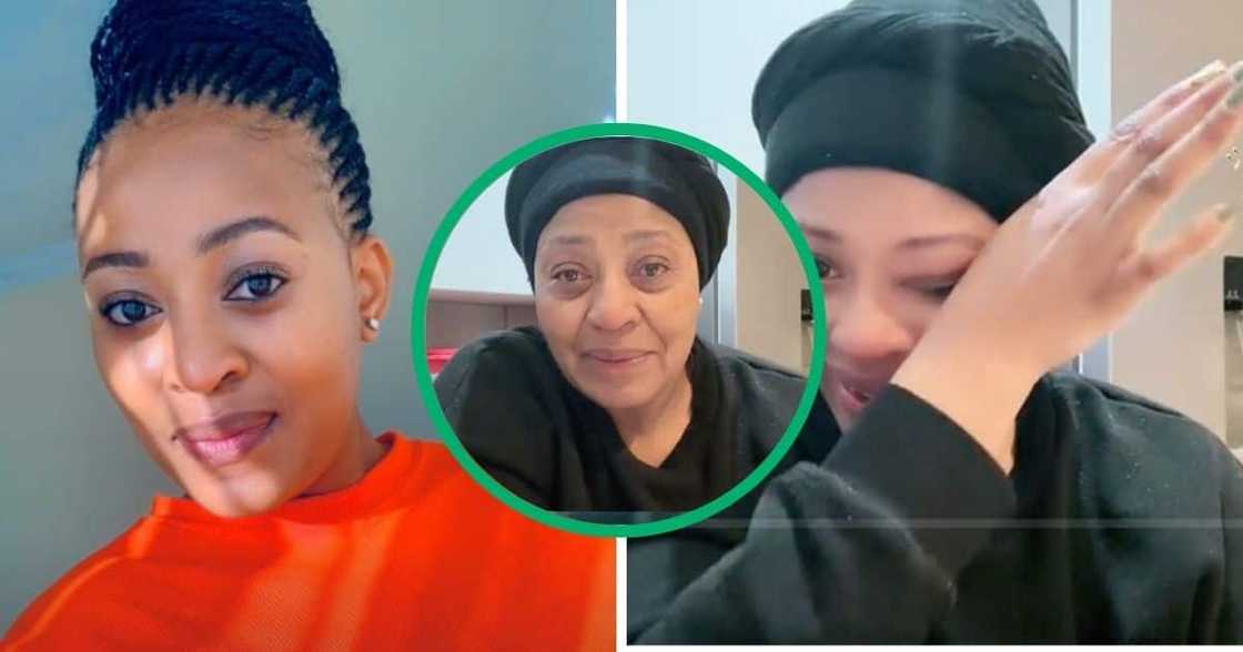 Woman's reaction to TikTok filter goes viral. Woman's reaction to TikTok filter goes viral.