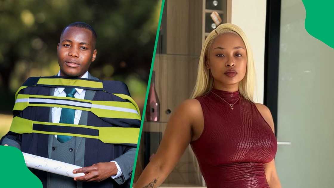 Cyan Boujee's alleged Limpopo boyfriend breaks silence amid marriage rumours Cyan Boujee's alleged Limpopo boyfriend breaks silence amid marriage rumours