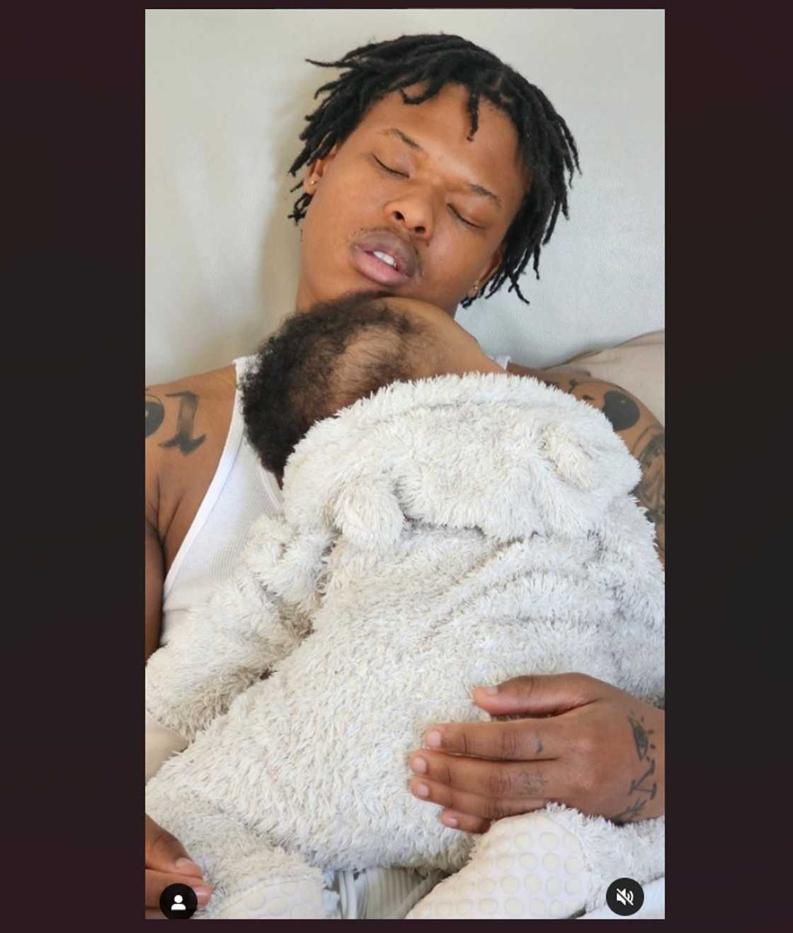 Nasty C is a father. Nasty C is a father.