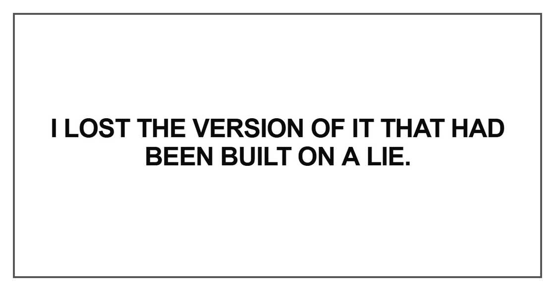 I lost the version of it that had been built I lost the version of it that had been built