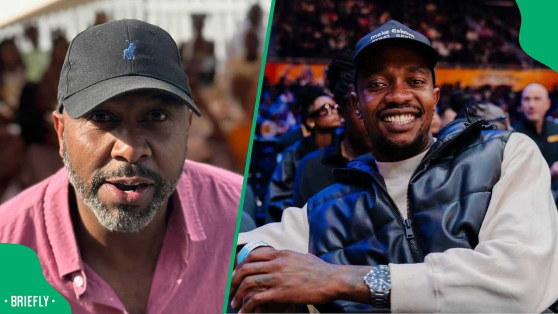 Women debated over who was "sexier" between Lucas Radebe and his son Women debated over who was "sexier" between Lucas Radebe and his son