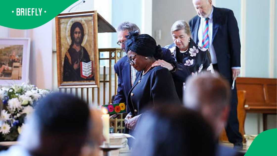 Thuli Madonsela during memorial Thuli Madonsela during memorial