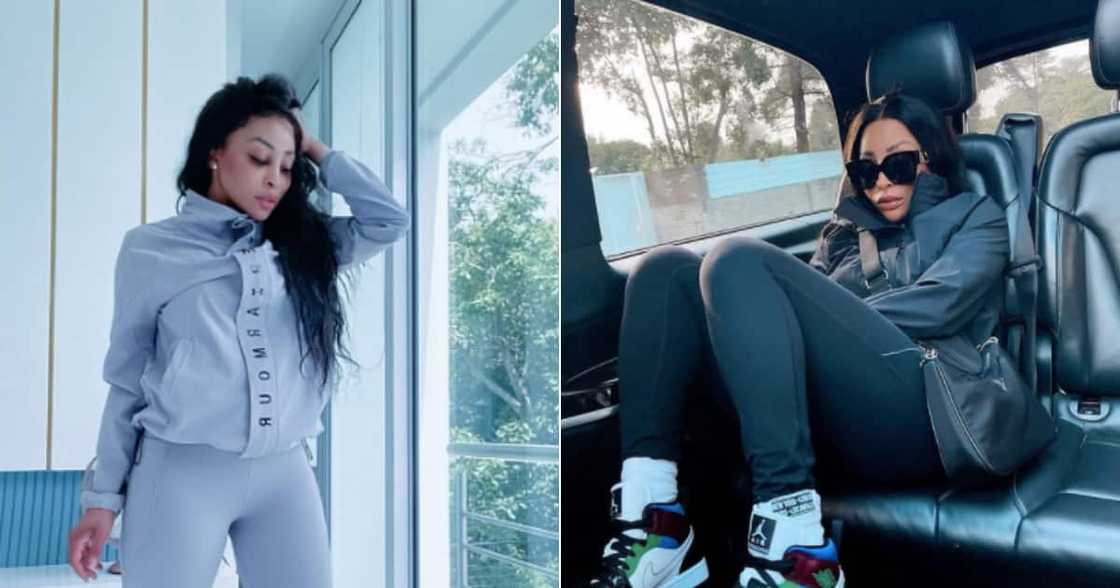 Khanyi Mbau shares a family photo and Mzansi has many questions Khanyi Mbau shares a family photo and Mzansi has many questions