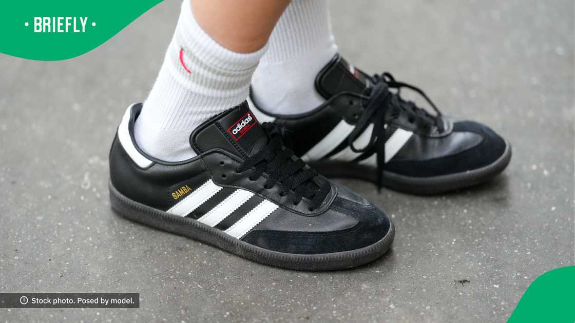 Mzansi came to the defence of Adidas sneakers in the comments section. Mzansi came to the defence of Adidas sneakers in the comments section.