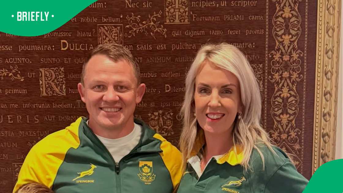 Deon Fourie’s wife celebrates Springboks star after historic rugby record