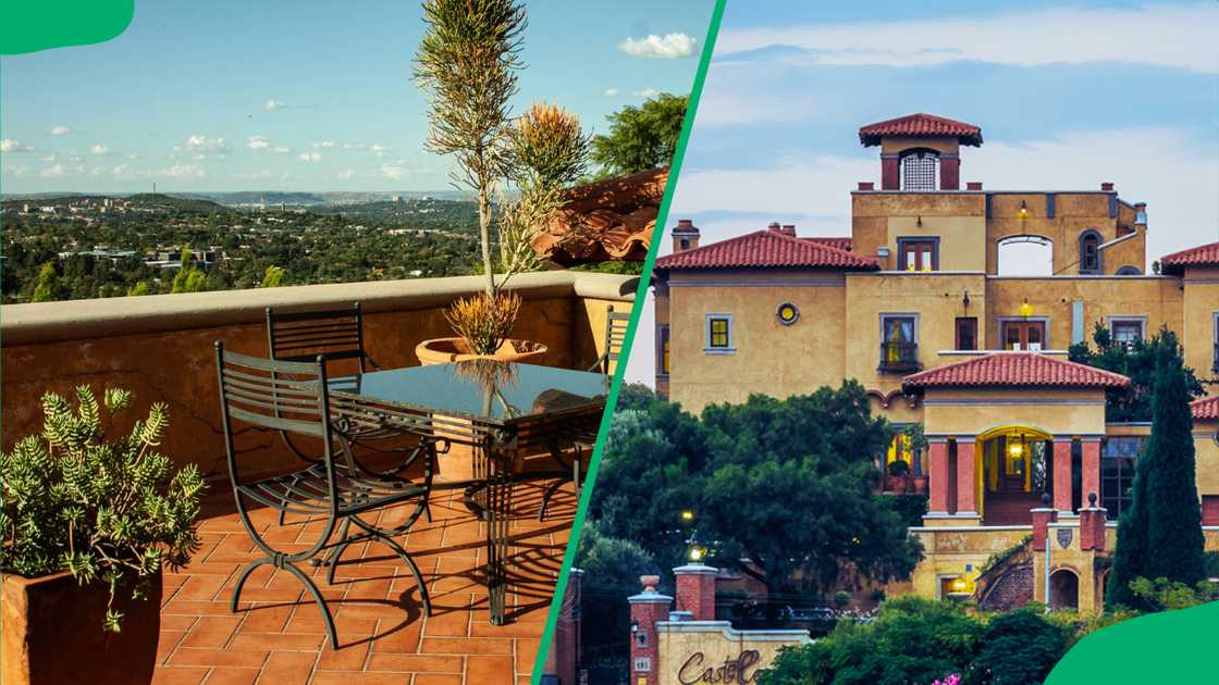 The grand Tuscan-style Castello Di Monte hotel The grand Tuscan-style Castello Di Monte hotel