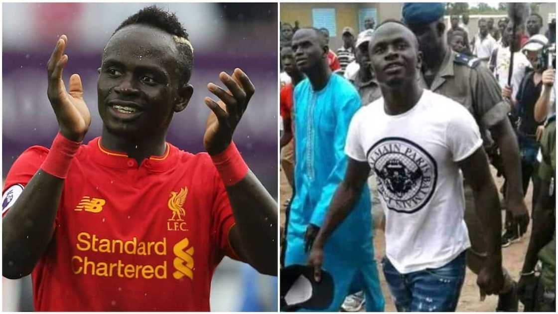 Sadio Mane has always given back to his community as he executes humanitarian projects. Photo credit: Liverpool news and Mvslimfeed Sadio Mane has always given back to his community as he executes humanitarian projects. Photo credit: Liverpool news and Mvslimfeed