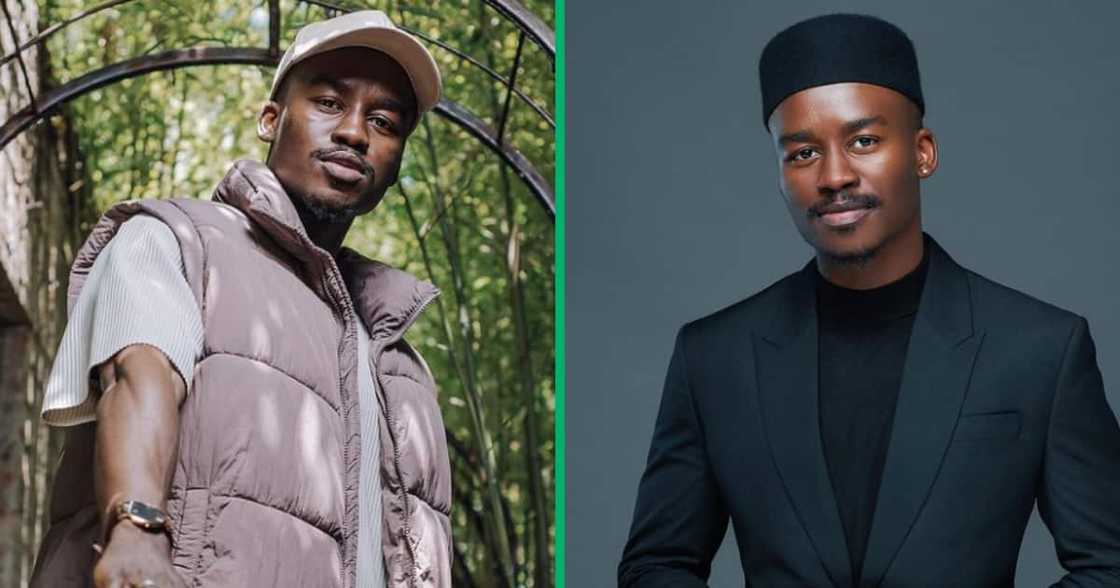 Hungani Ndlovu surprised many netizens with him being a DJ Hungani Ndlovu surprised many netizens with him being a DJ