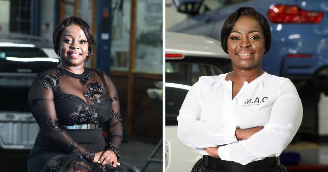 Ayanda Mtetwa makes her mark in the automotive repair industry. Ayanda Mtetwa makes her mark in the automotive repair industry.