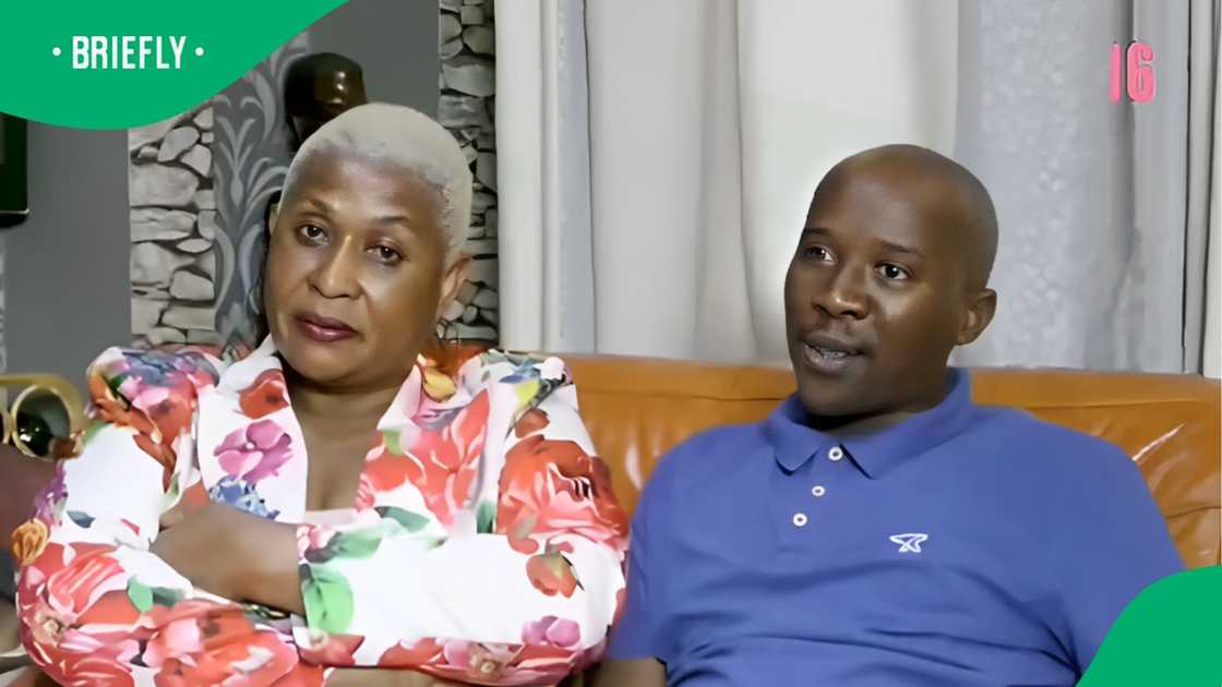 A man shared that his older woman helps him financially when he is in need A man shared that his older woman helps him financially when he is in need