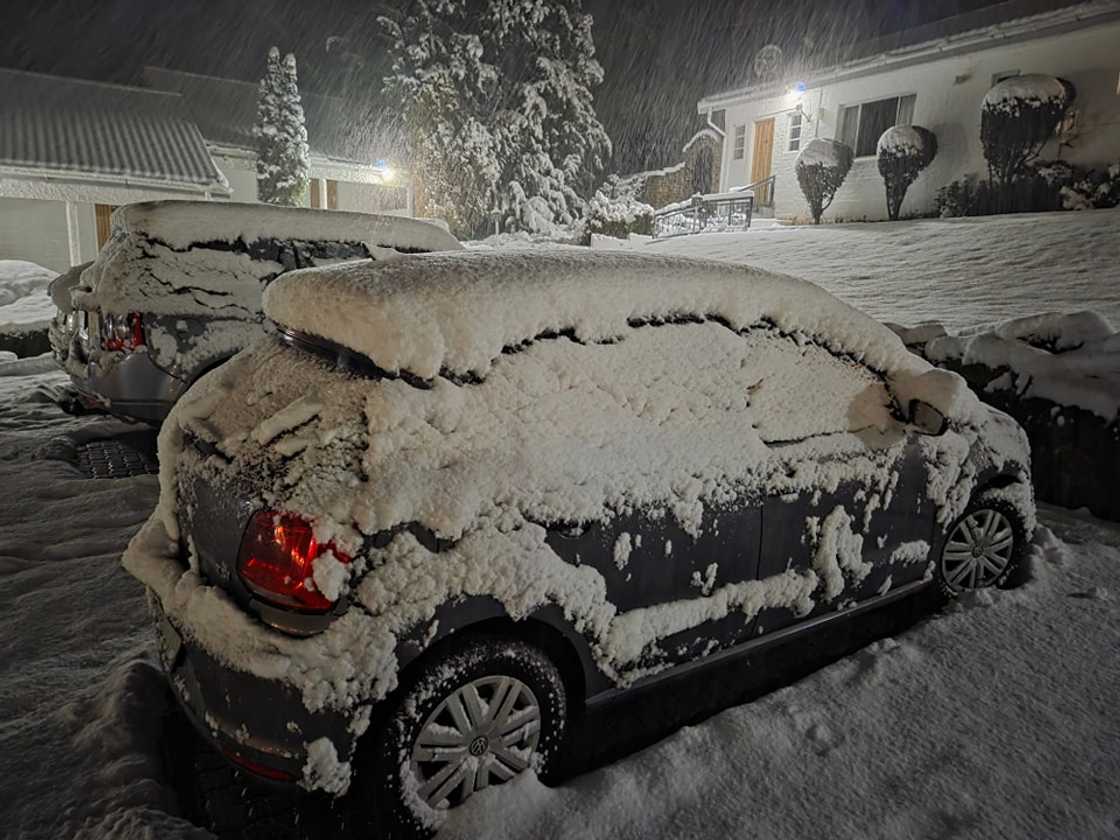 The Barkley Pass in the Eastern Cape is experiencing snow The Barkley Pass in the Eastern Cape is experiencing snow