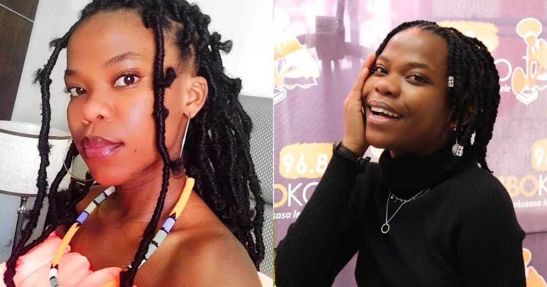 Nomfundo Moh is a talented singer Nomfundo Moh is a talented singer