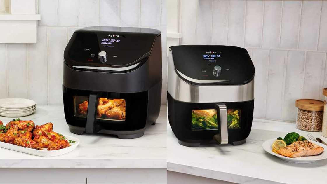 The Instant Pot Vortex Plus ClearCook on a kitchen counter The Instant Pot Vortex Plus ClearCook on a kitchen counter
