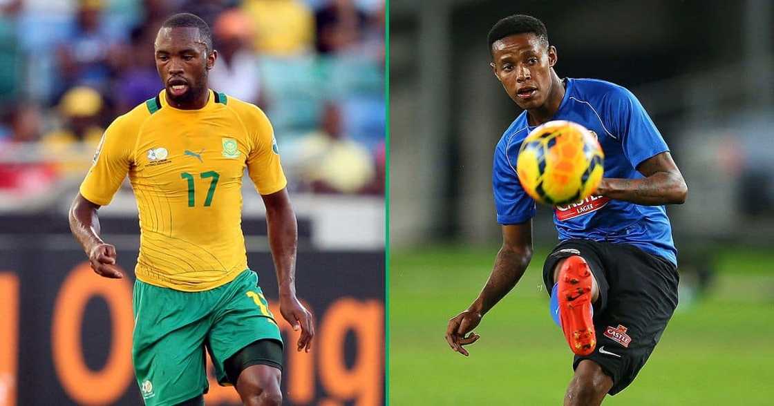 Mamelodi Sundowns player Bongani Zungu broke Bernard Parker's leg