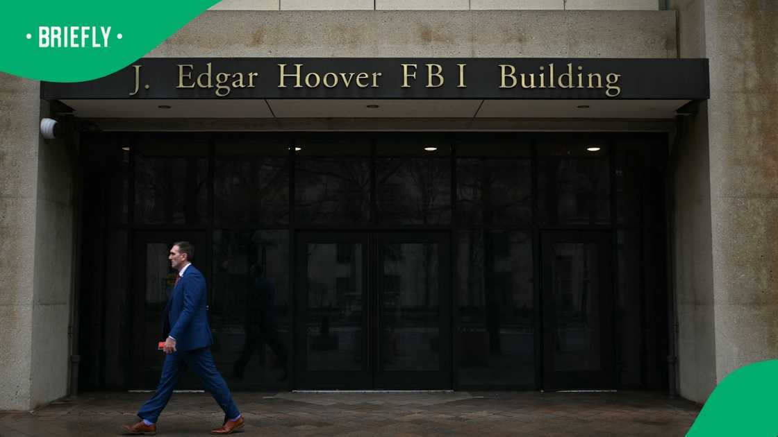 The Federal Bureau of Investigation announced that the US government seized training containers from South Africa