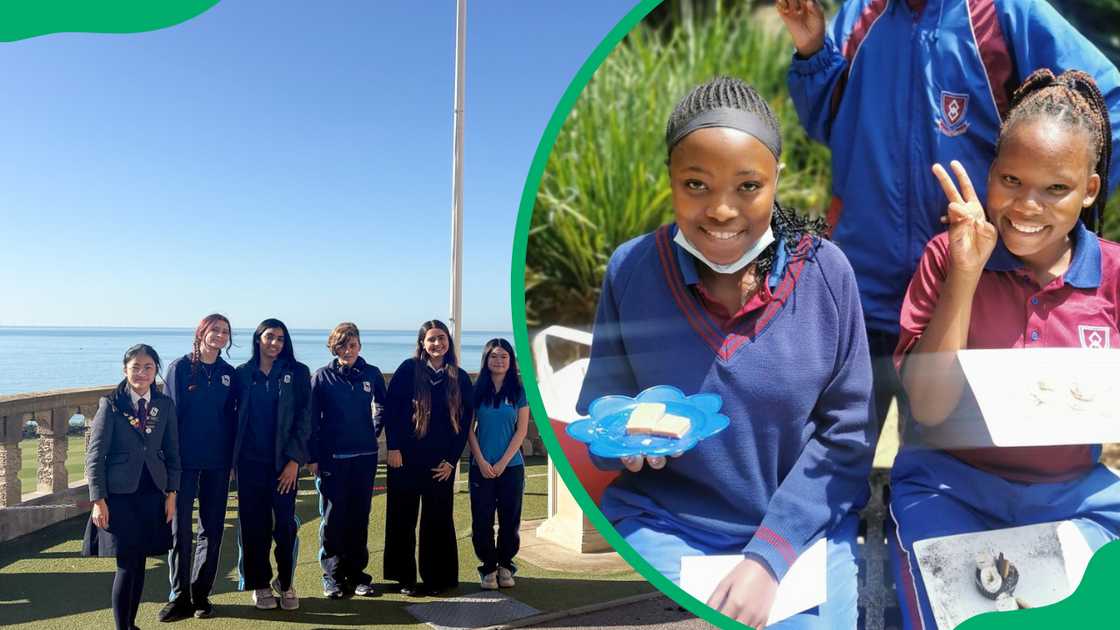 School students after a debate contest and Pro Arte High School students enjoying various desserts School students after a debate contest and Pro Arte High School students enjoying various desserts