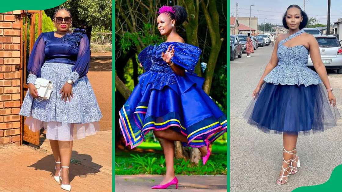 Shweshwe traditional dresses Shweshwe traditional dresses