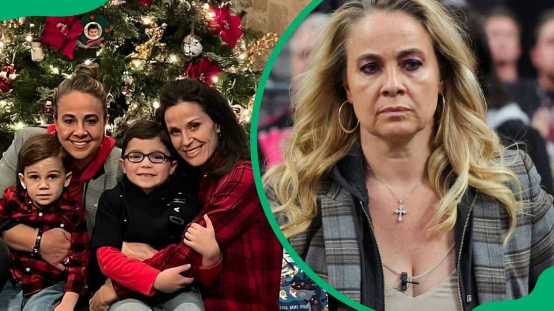 Becky Hammon's wife having a good time with her family (L). The coach during her team's match against the Phoenix Mercury in 2024 (R) Becky Hammon's wife having a good time with her family (L). The coach during her team's match against the Phoenix Mercury in 2024 (R)