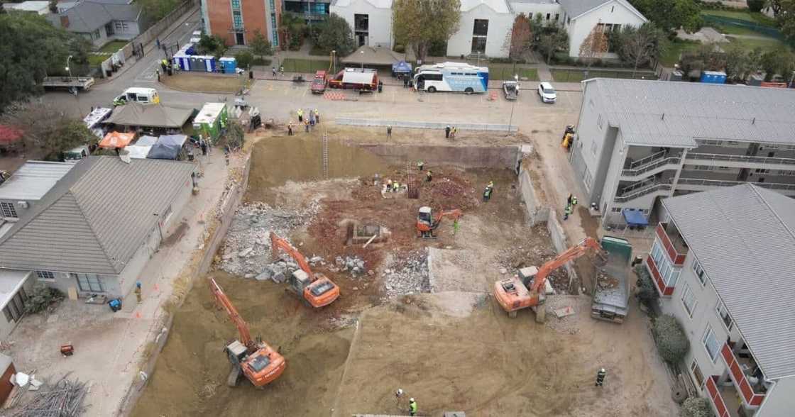 Search and rescue operations officially wrapped up at the multi-storey building collapse in George, Western Cape. Search and rescue operations officially wrapped up at the multi-storey building collapse in George, Western Cape.