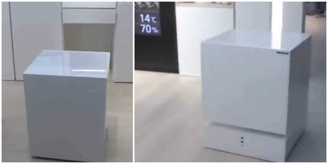 Laziness Being Encouraged, Nigerians React to Video of a Fridge that Drives to you When Called Laziness Being Encouraged, Nigerians React to Video of a Fridge that Drives to you When Called