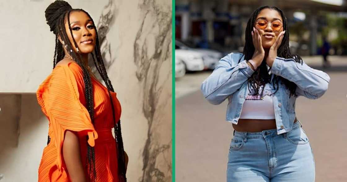 Lady Zamar shared a video announcing her new music. Lady Zamar shared a video announcing her new music.