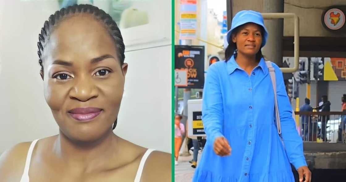 A TikTok video of a woman showcasing her child's natural hair. A TikTok video of a woman showcasing her child's natural hair.