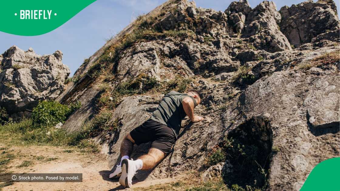 A gardener in KZN fell down a cliff A gardener in KZN fell down a cliff