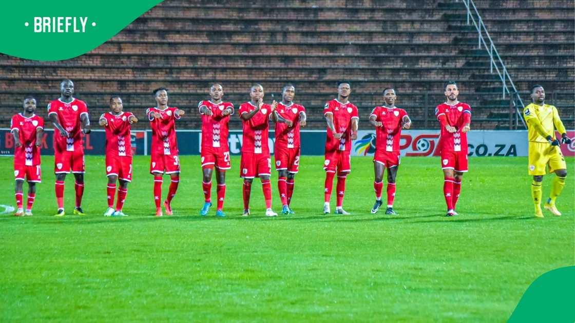 PSL side Sekhukhune United are currently fourth on the log. PSL side Sekhukhune United are currently fourth on the log.