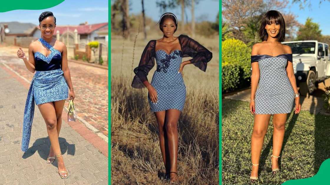Shweshwe traditional dresses Shweshwe traditional dresses