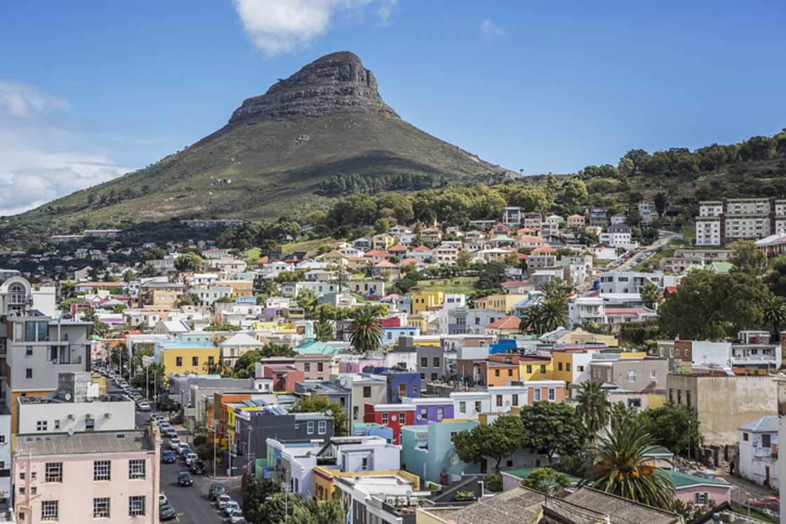 An image of Cape Town in South Africa.