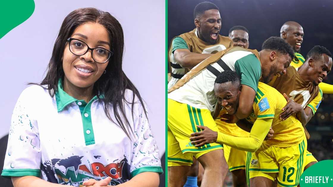 Jacinta Ngobese-Zuma celebrated Bafana Bafana Jacinta Ngobese-Zuma celebrated Bafana Bafana